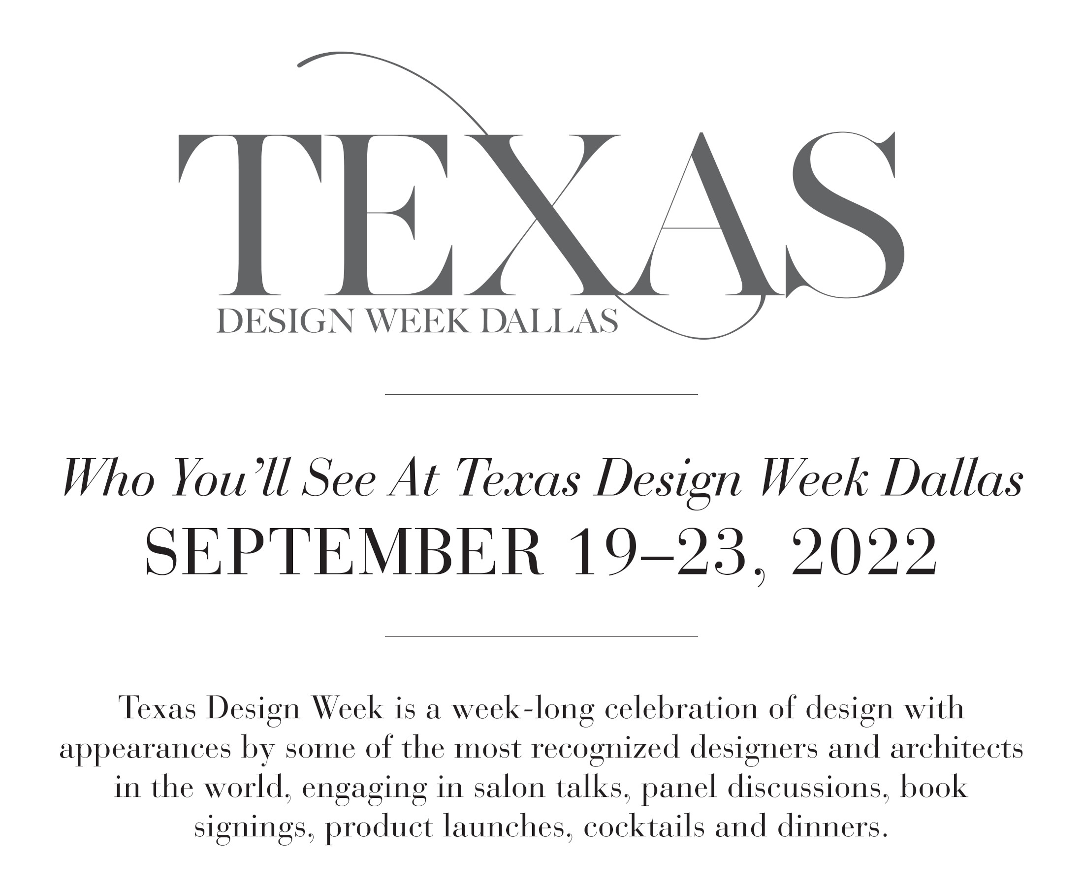 Home Texas Design Week Dallas