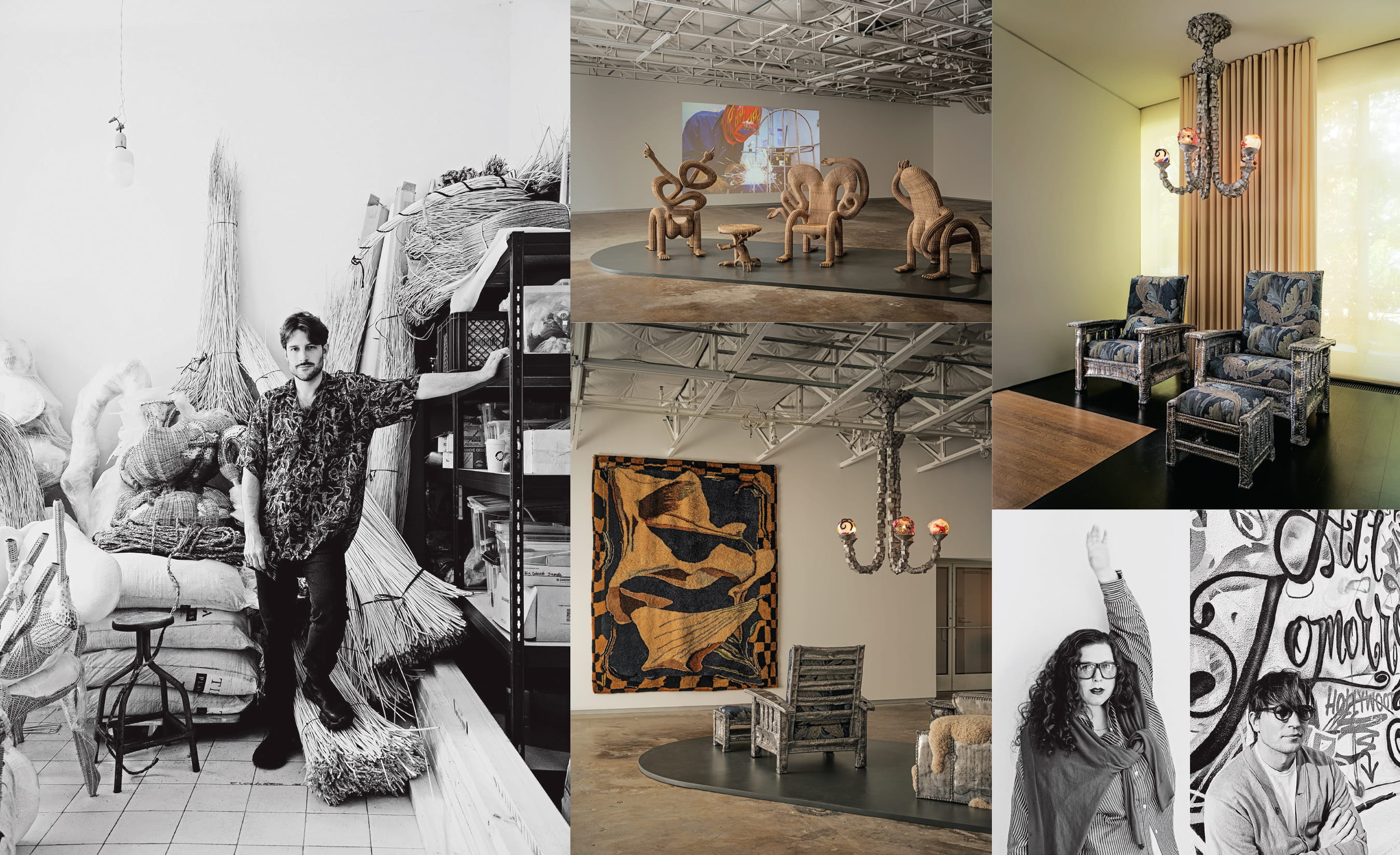 A Discussion with The Future Perfect's Laura Young and Artist Chris Wolston; Moderated by Untitled Art, Houston director Michael Slenske; Cocktails and Salon Talk, at McClain Gallery.