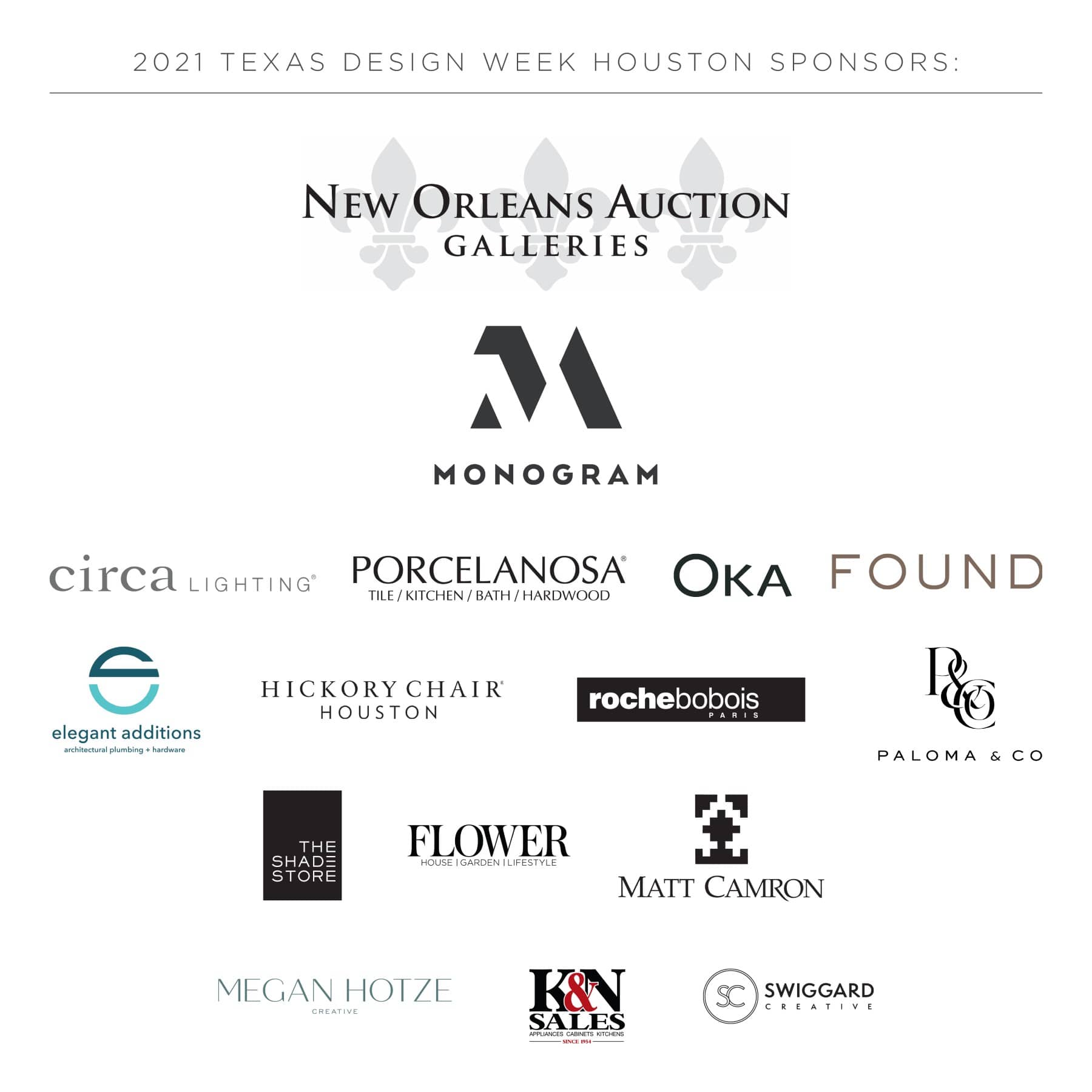 Texas Design Week Sponsors