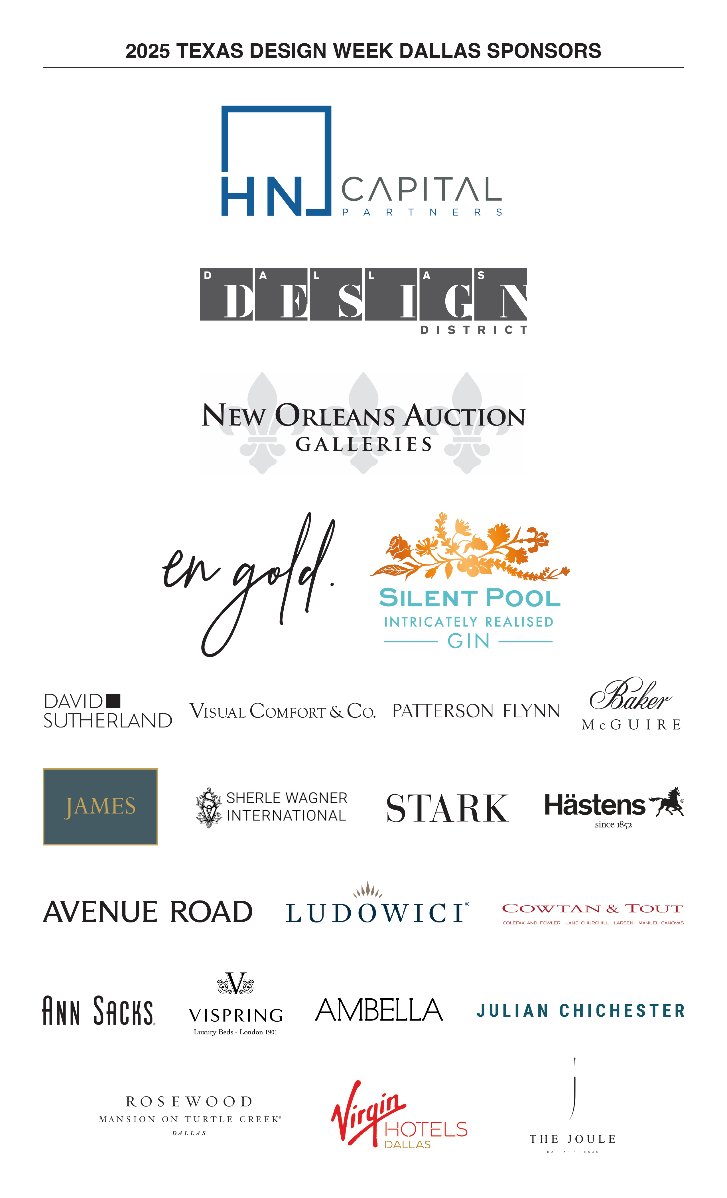 Texas Design Week Sponsors