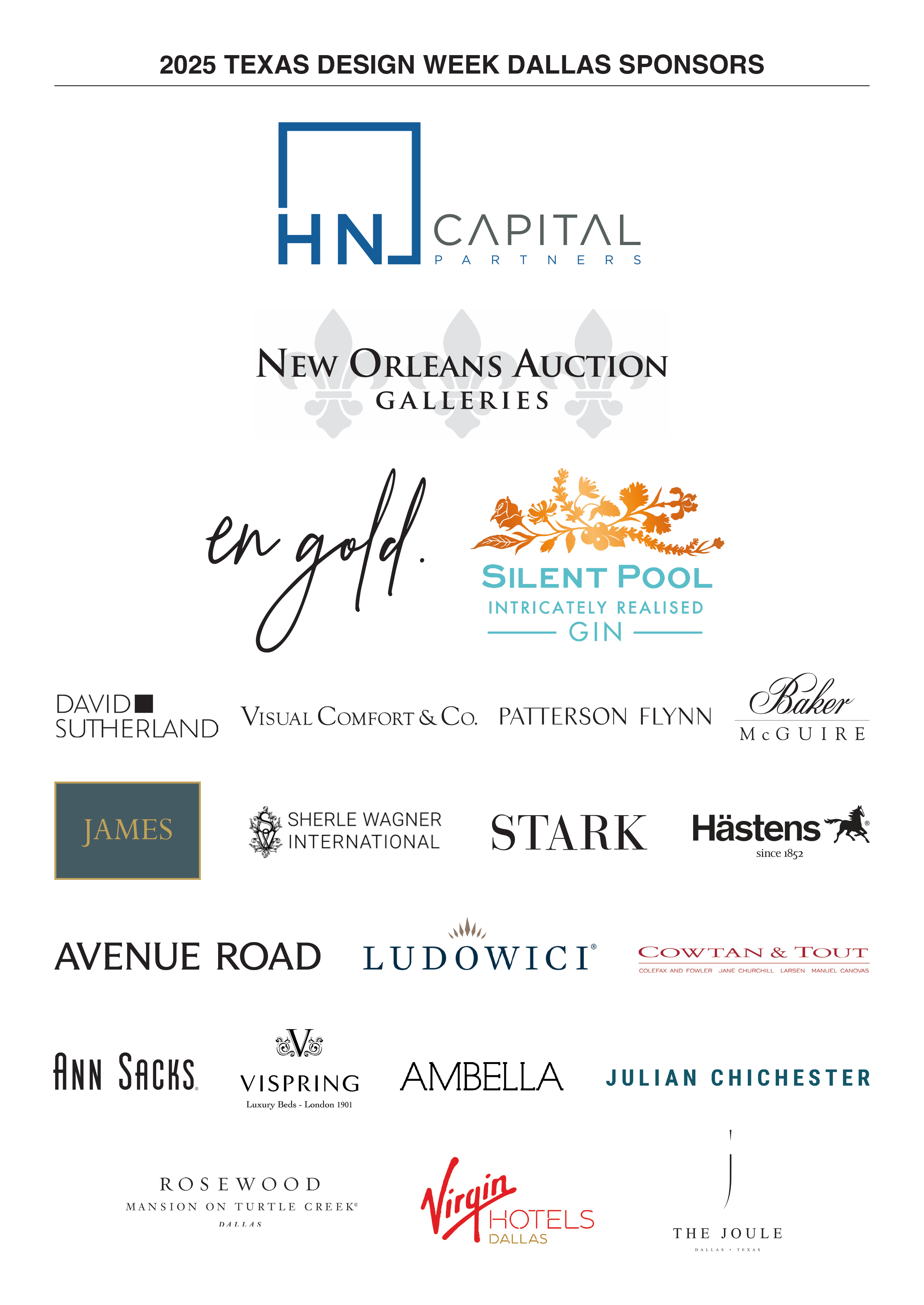Texas Design Week Sponsors
