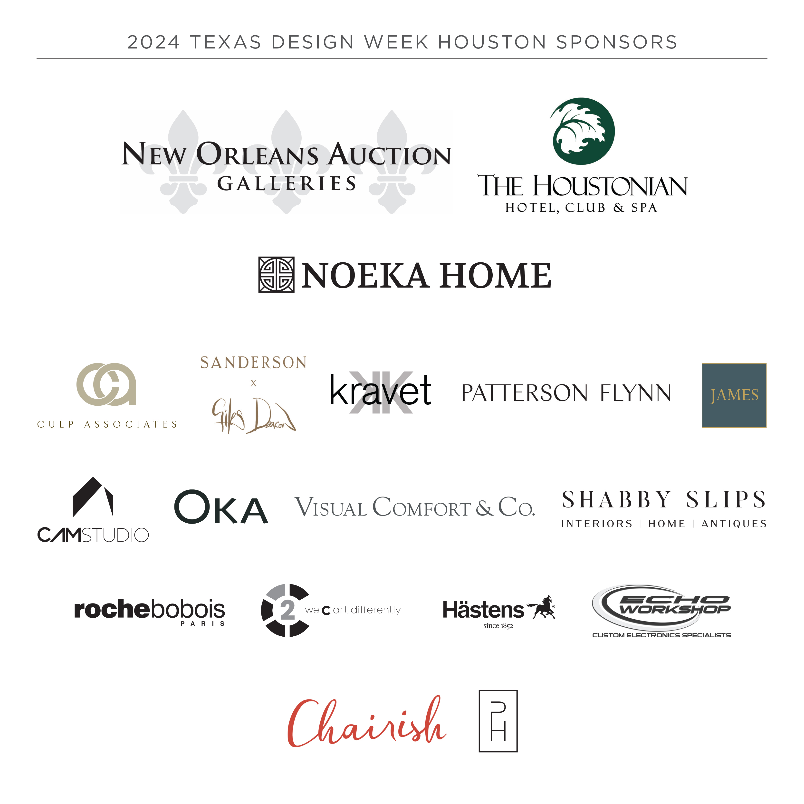 Texas Design Week Sponsors