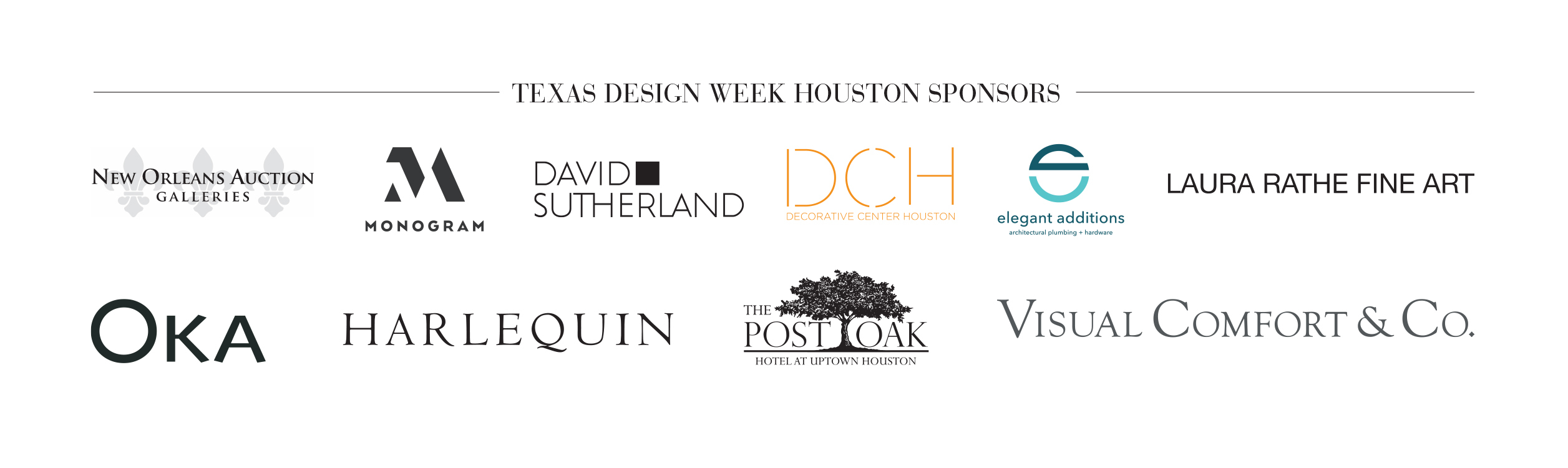 Texas Design Week Sponsors